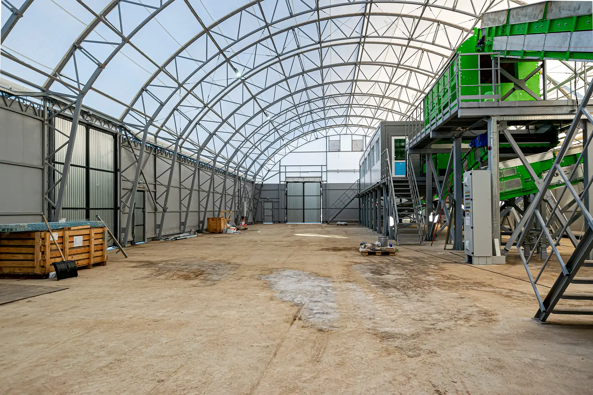 Ангар для оборудования - ангар для хранения спецтехники