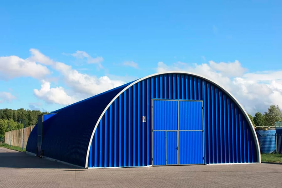 Складской ангар - металлический ангар для хранения товаров