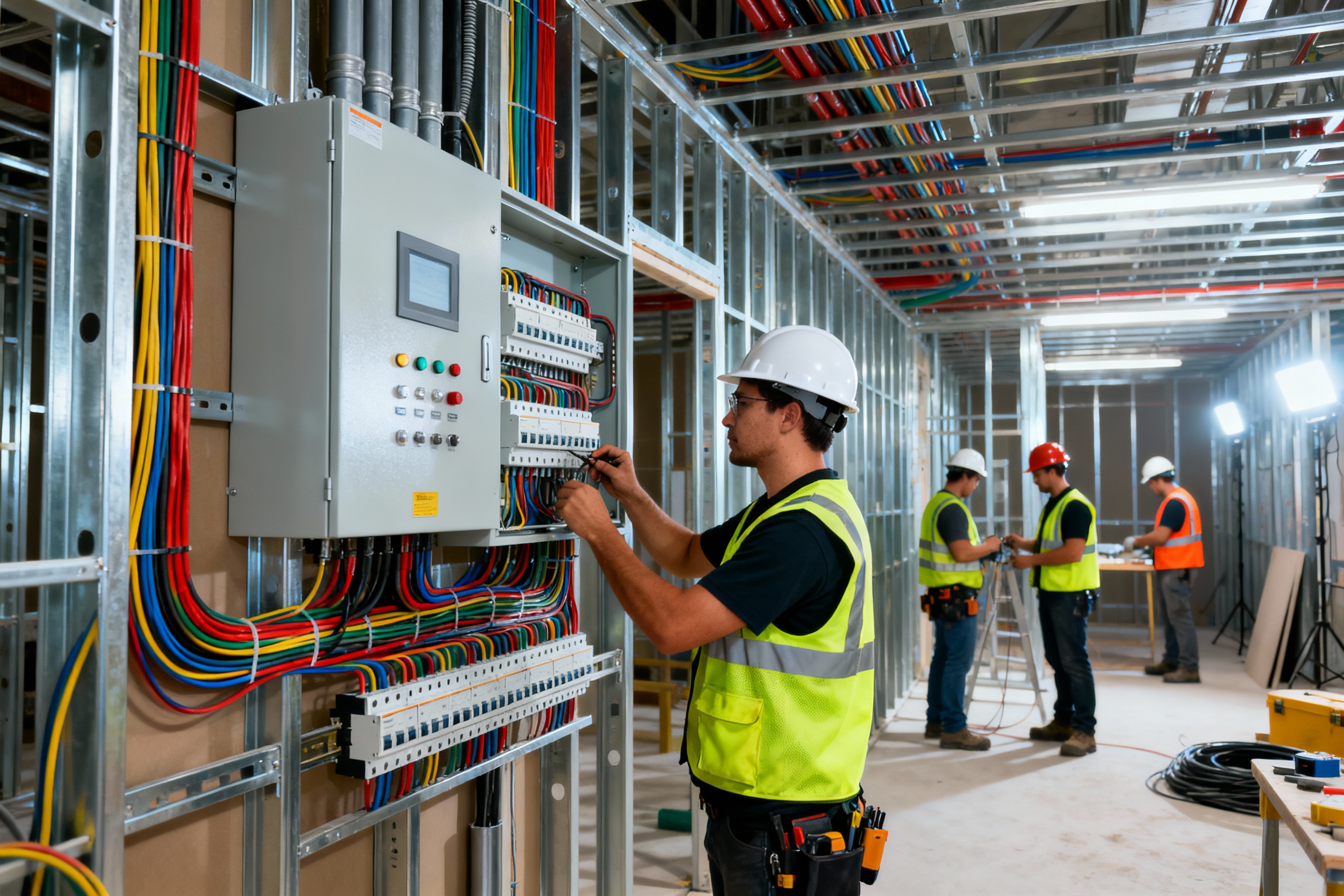 Электромонтажные работы и электроснабжение под ключ соответствие ПУЭ и ГОСТ