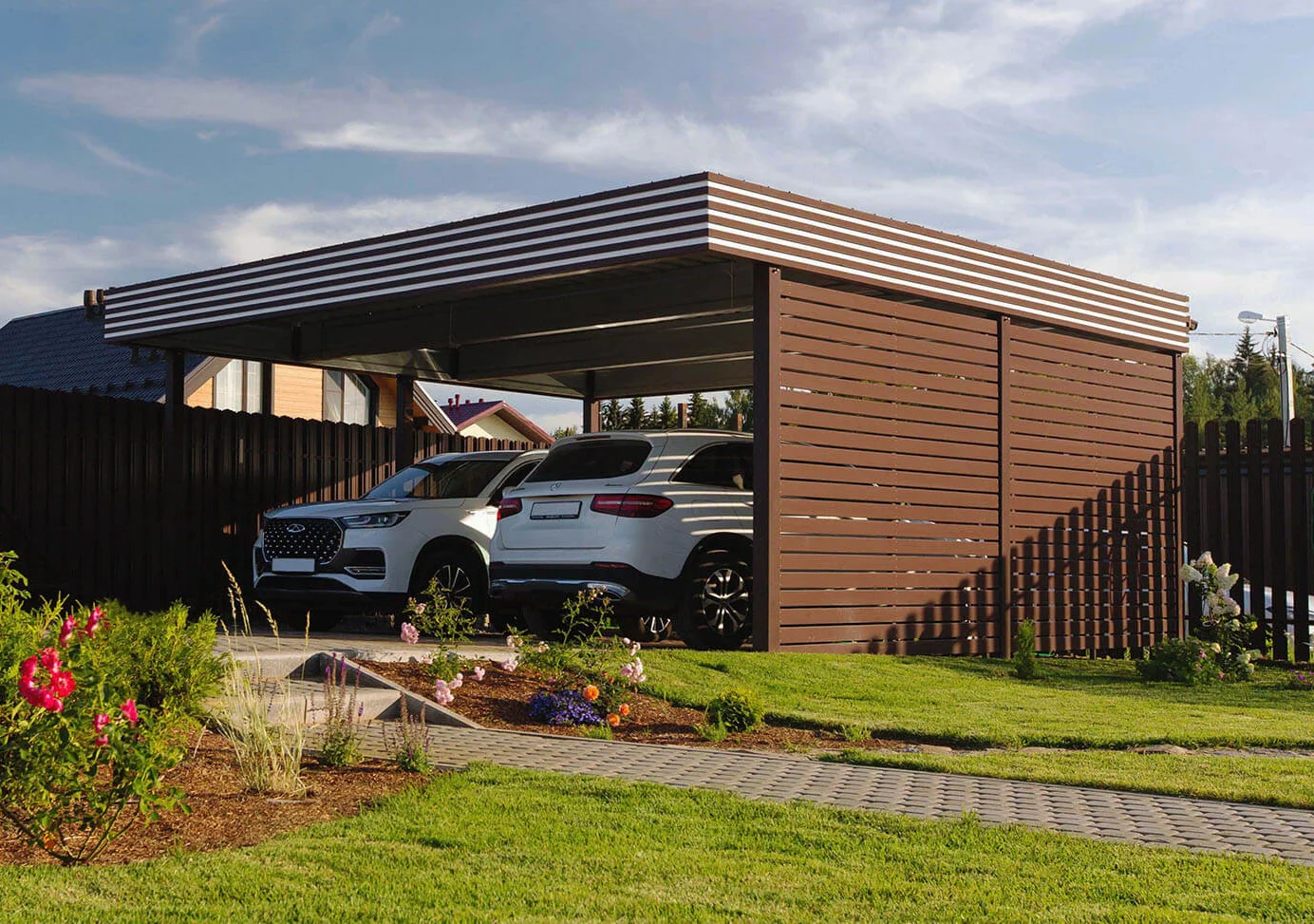 Индивидуальный навес на заказ в Московской области