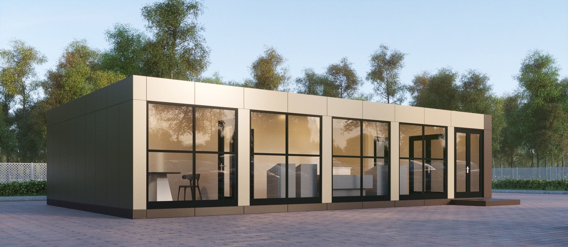 Торговый павильон - модульная конструкция для розничной торговли