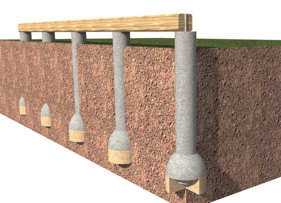 Буронабивные сваи - глубокий фундамент для промышленного объекта